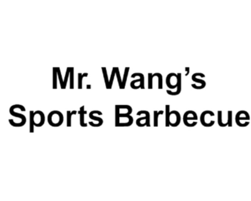 Mr Wang Sports BBQ, located at 5600 West Colonial Drive, Orlando, FL logo